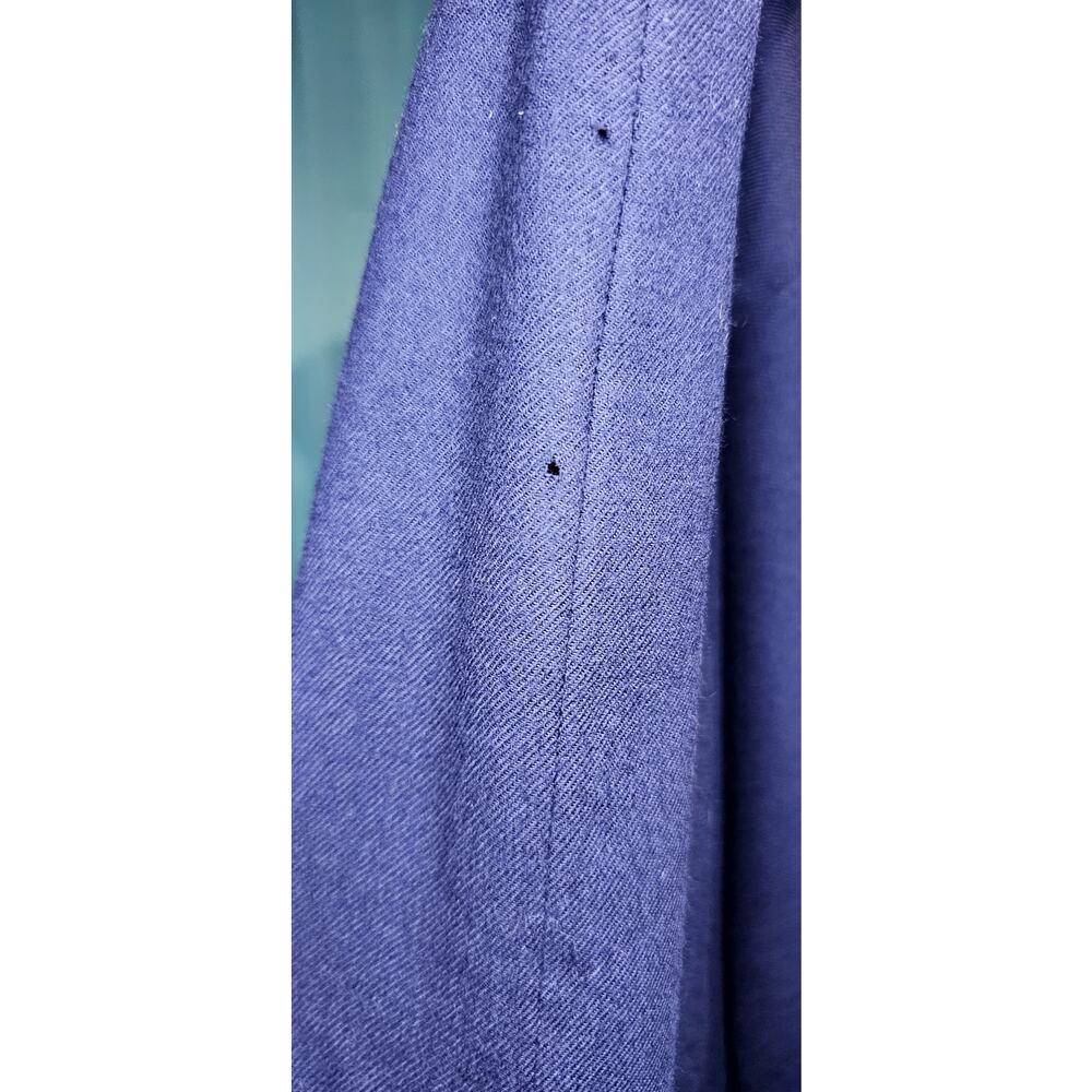 Christian Dior womens navy blue blazer size 12 purple lining - Picture 7 of 10